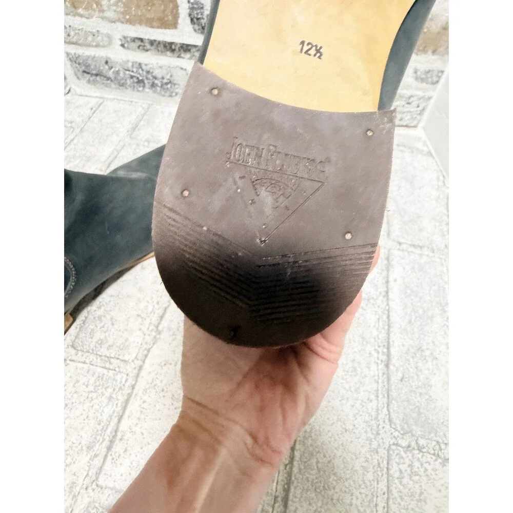 John Fluevog Mens Chelsea Boots Size 12.5 Leather